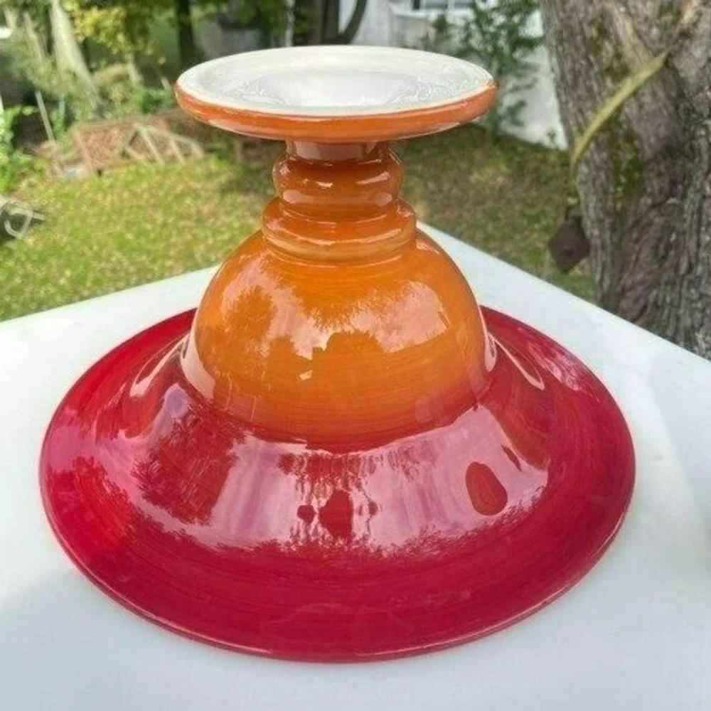 Gates Ware Vintage Hand Painted 13.5